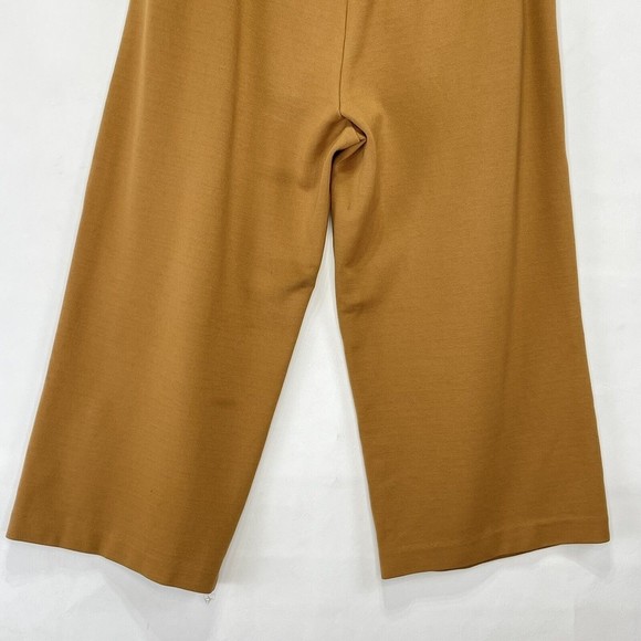 Bench Women Culotte Medium Brown Wide Legs Cropped Pants - Picture 9 of 10